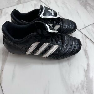 Adidas Kids Black and White Sneakers